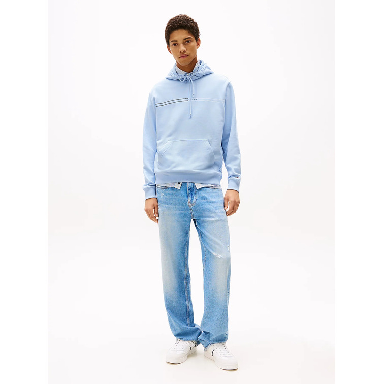 SUDADERA CON CAPUCHA HOMBRE TOMMY JEANS CON LOGO FIT REGULAR