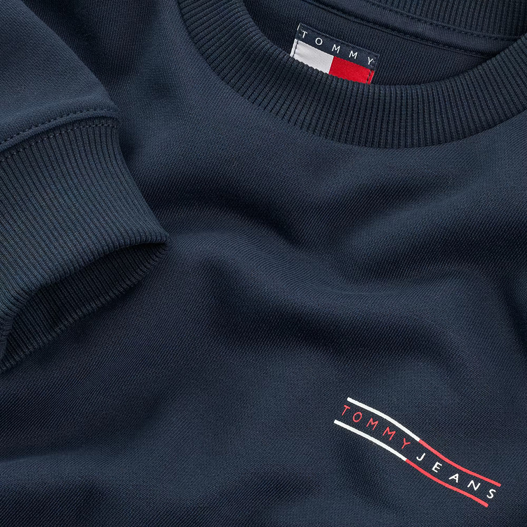 SUDADERA HOMBRE TOMMY JEANS CON LOGO FIT REGULAR