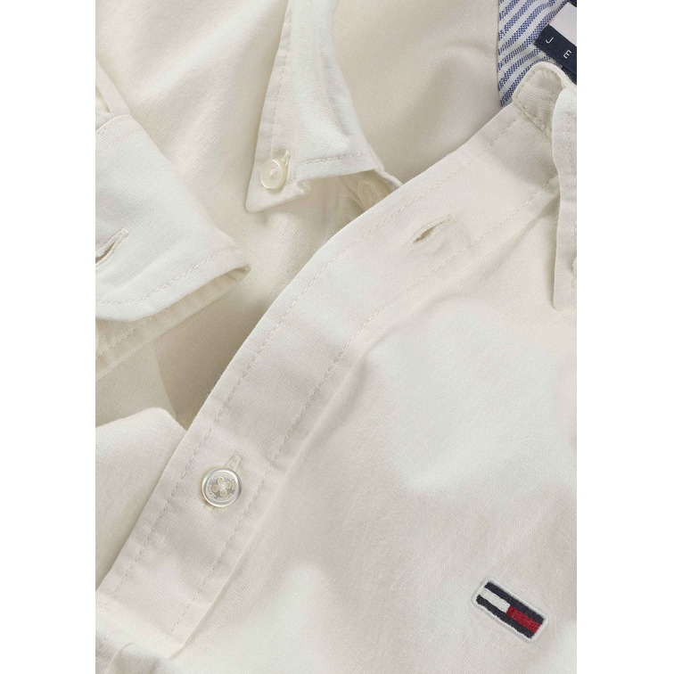 CAMISA HOMBRE TOMMY JEANS DE LINO FIT REGULAR