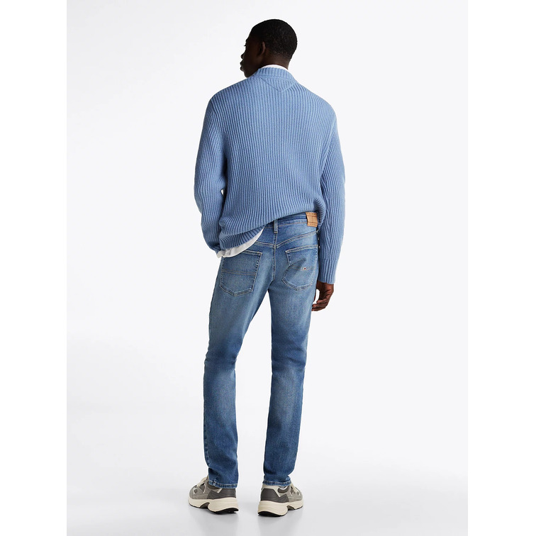 VAQUERO HOMBRE TOMMY JEANS SCANTON FIT SLIM EFECTO DESGASTADO