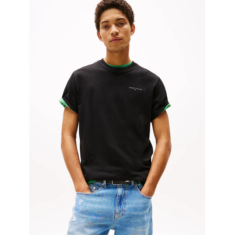 CAMISETA HOMBRE TOMMY JEANS LOGO LINEAL