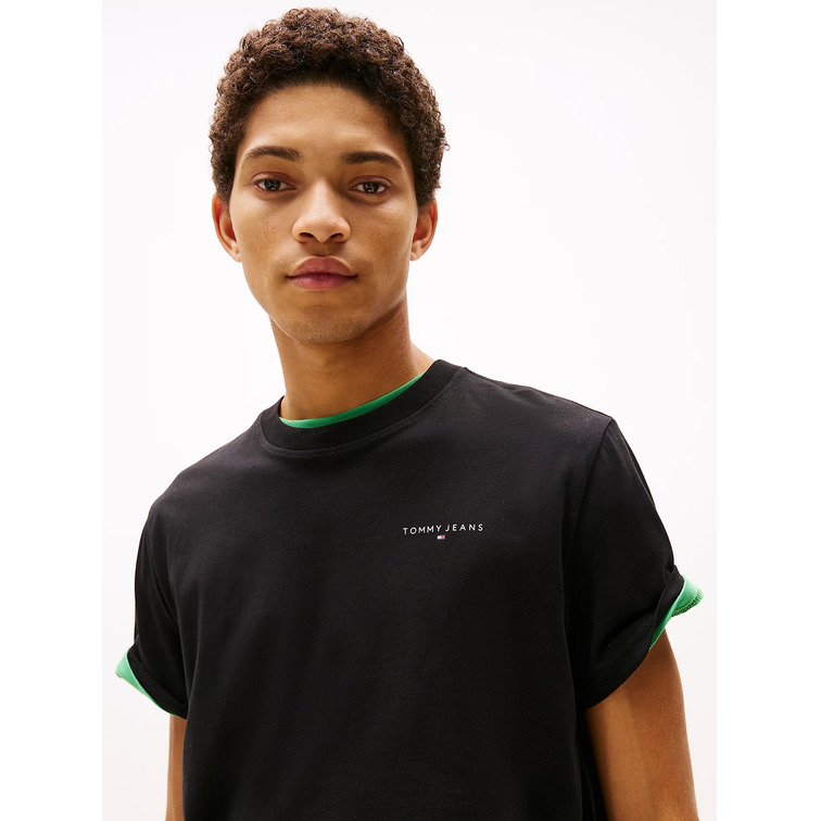 CAMISETA HOMBRE TOMMY JEANS LOGO LINEAL