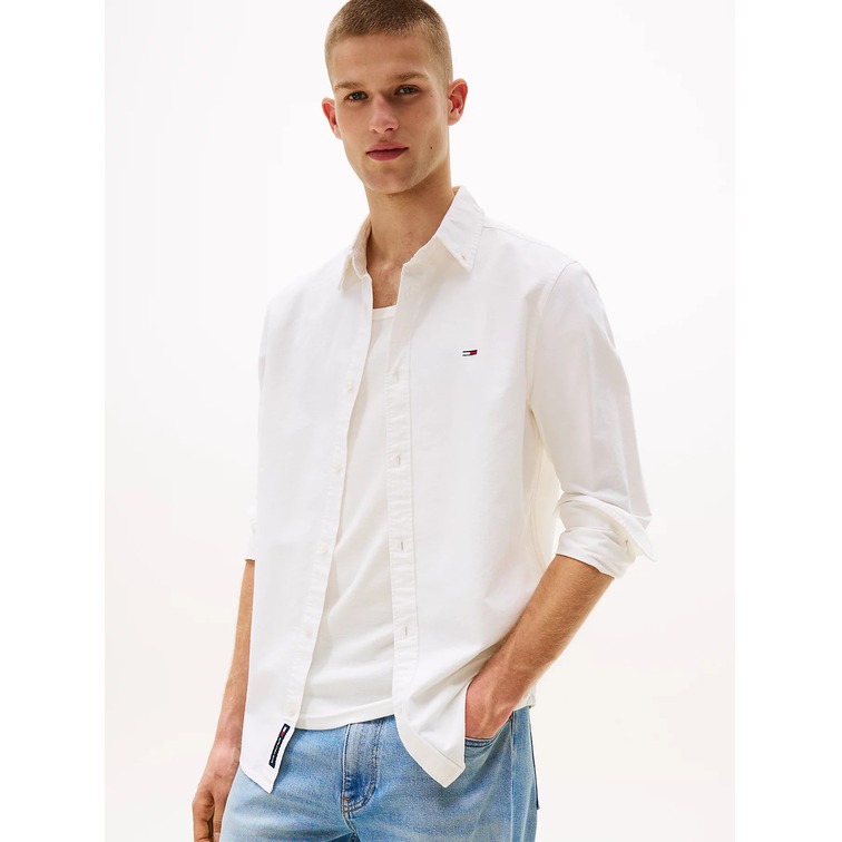 HOMBRE TJM REG OXFORD SHIRT EXT YBL