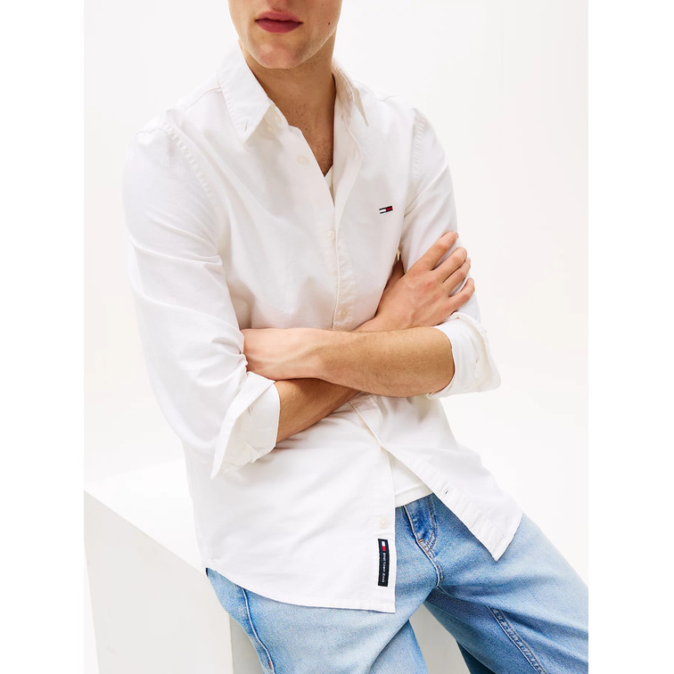 HOMBRE TJM REG OXFORD SHIRT EXT YBL