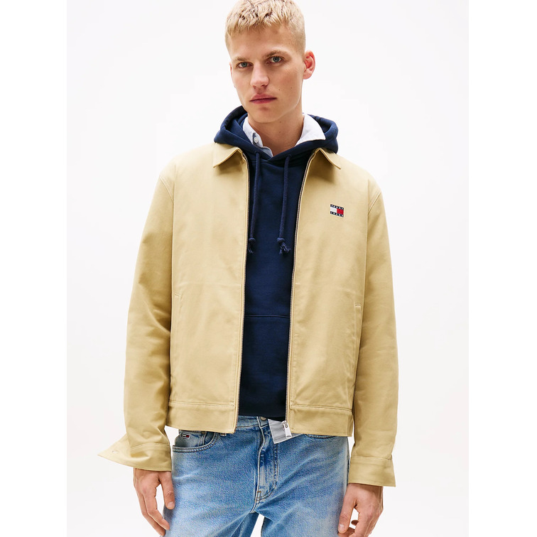 CHAQUETA HOMBRE TOMMY JEANS CON CREMALLERA Y LOGO