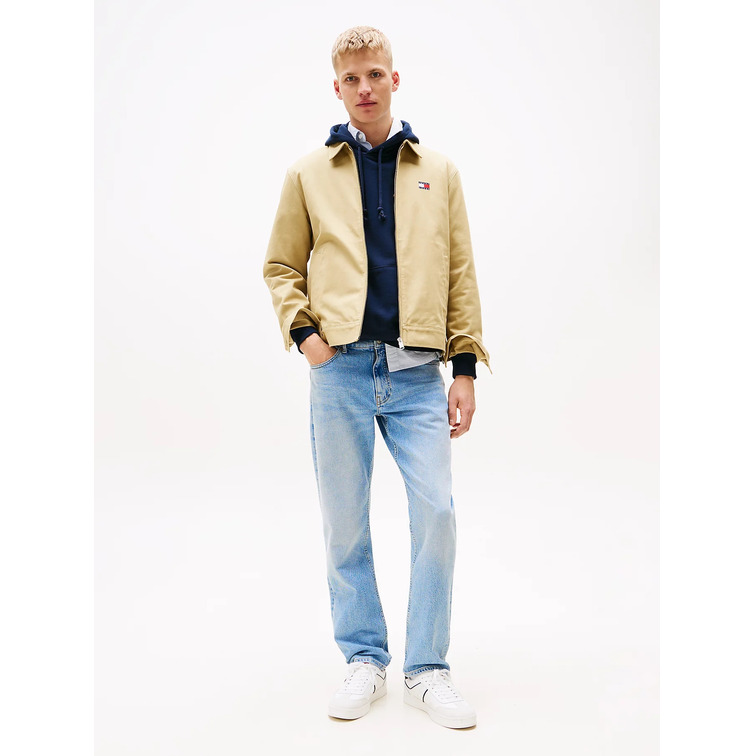 CHAQUETA HOMBRE TOMMY JEANS CON CREMALLERA Y LOGO