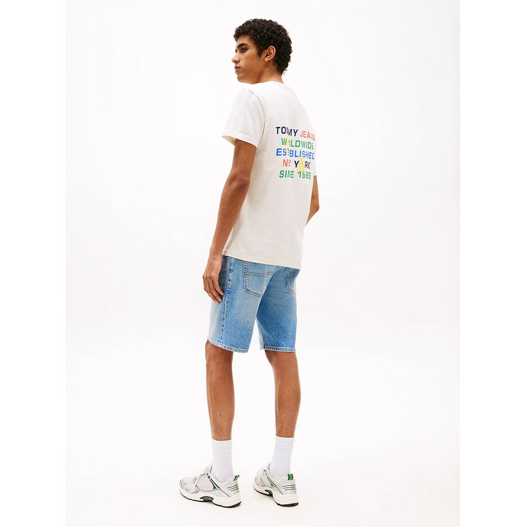 CAMISETA HOMBRE TOMMY JEANS LOGO TRASERO FIT REGULAR