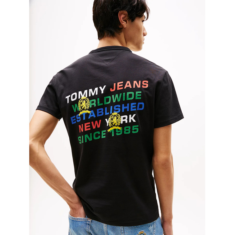 CAMISETA HOMBRE TOMMY JEANS LOGO TRASERO FIT REGULAR