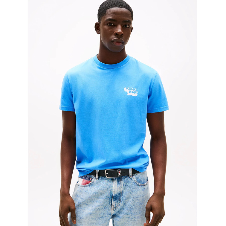 HOMBRE TJM SLIM STACK LOGO TEE EXT C39