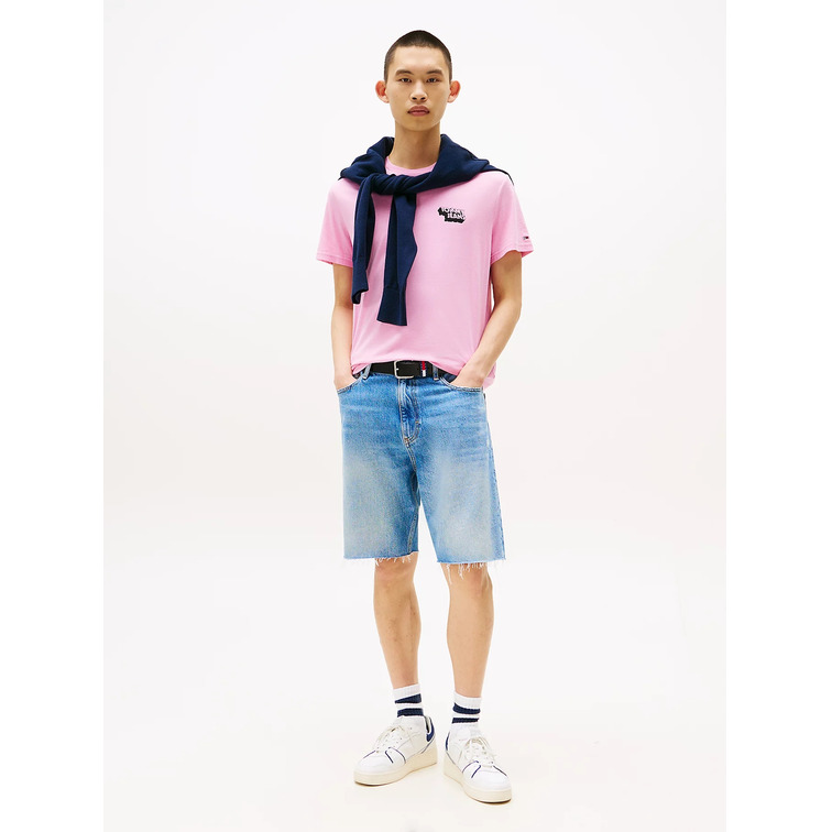 HOMBRE TJM SLIM STACK LOGO TEE EXT U06