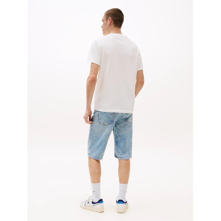 HOMBRE TJM SLIM STACK LOGO TEE EXT YBL