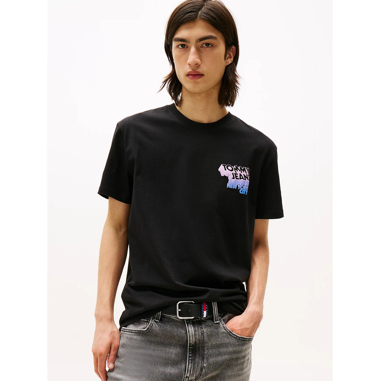 HOMBRE TJM REG STACK BACKPRINT TEE EX BDS