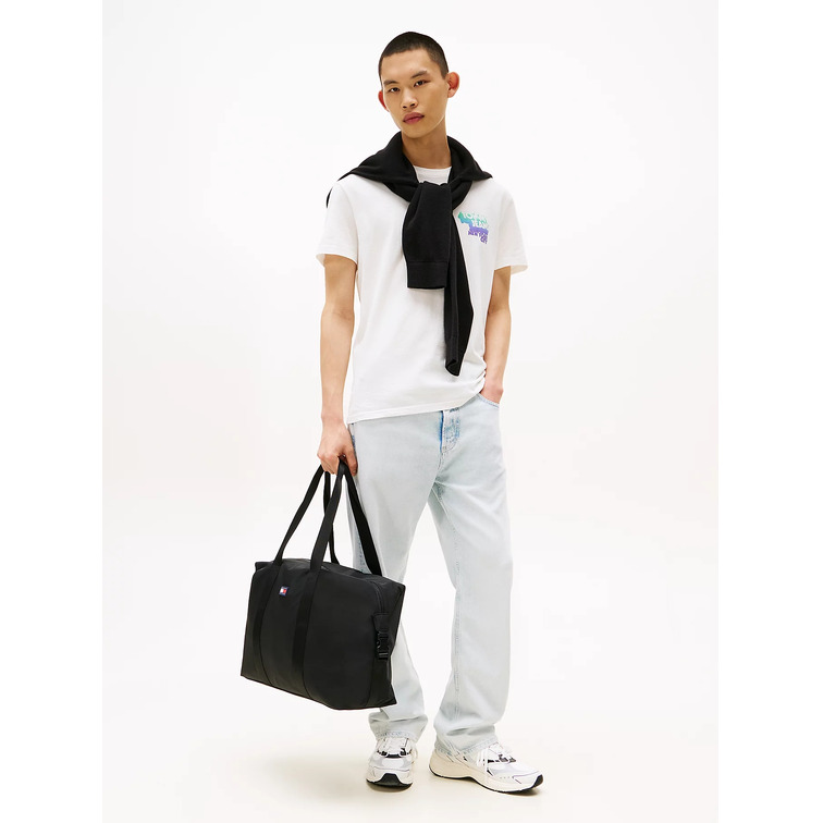 HOMBRE TJM REG STACK BACKPRINT TEE EX YBL