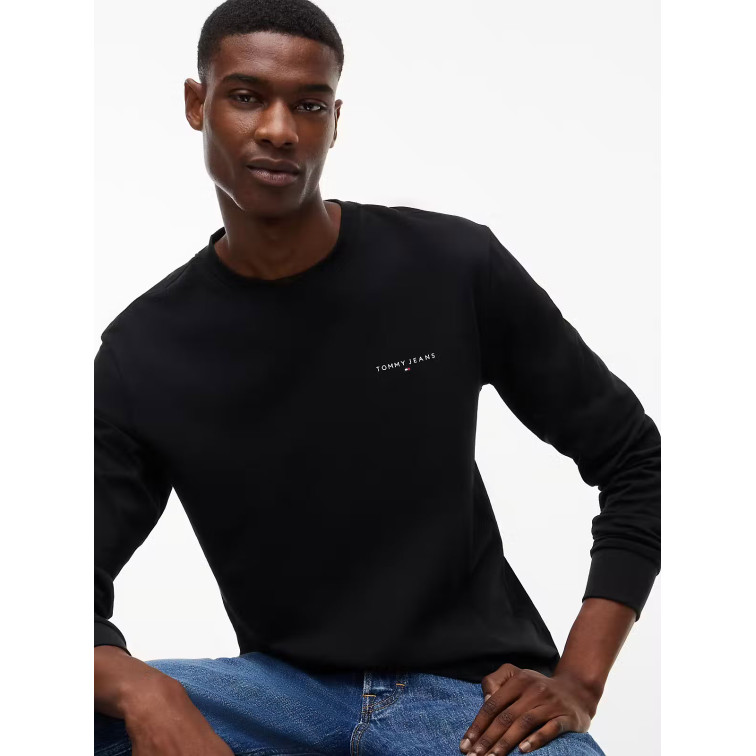 CAMISETA HOMBRE  TOMMY HILFIGER TJM SLIM CHEST LINEAR LS TEE E