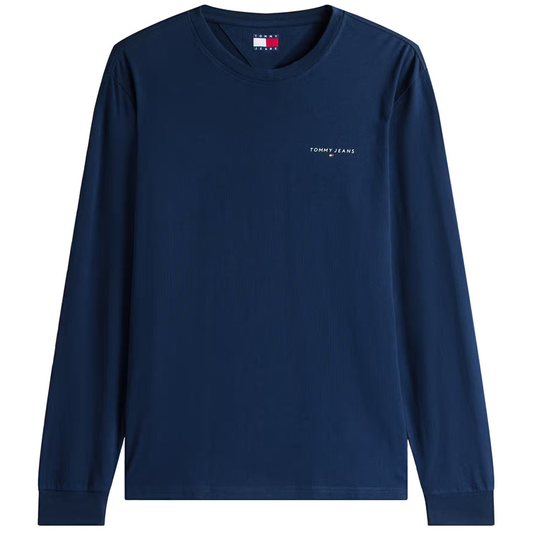 HOMBRE TJM SLIM CHEST LINEAR LS TEE E C1G