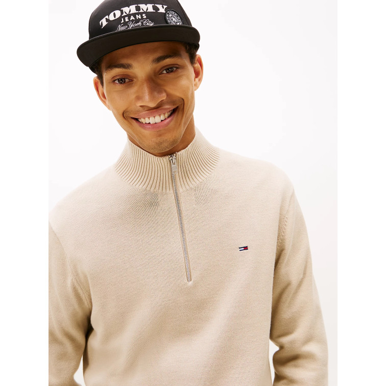 HOMBRE TJM SLM ESS LIGHT ¼ ZIP SWTR E ABY