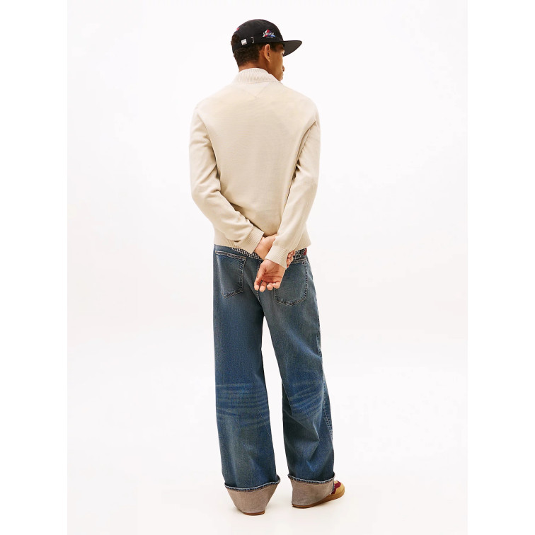 HOMBRE TJM SLM ESS LIGHT ¼ ZIP SWTR E ABY