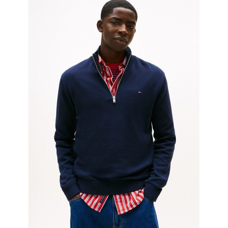 HOMBRE TJM SLM ESS LIGHT ¼ ZIP SWTR E C1G