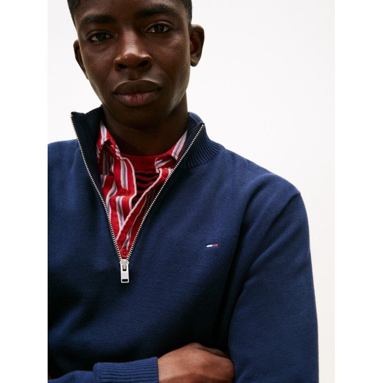 HOMBRE TJM SLM ESS LIGHT ¼ ZIP SWTR E C1G