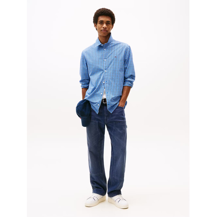 HOMBRE TJM ESSNT POPLIN REG SHIRT EXT C39