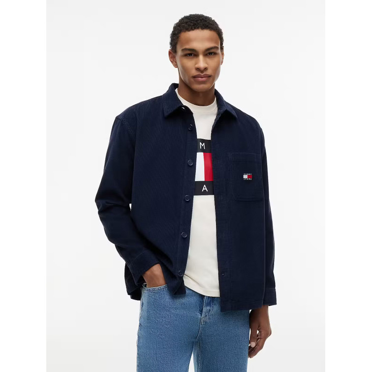 CAMISA HOMBRE  TOMMY HILFIGER TJM BRICK CORD OVERSHIRT EXT