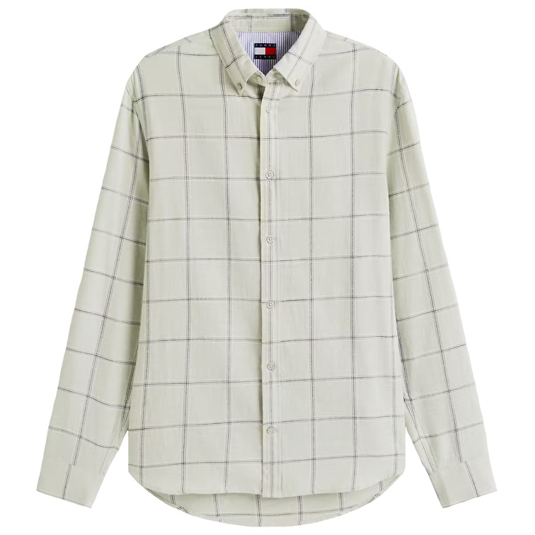 HOMBRE TJM ESSNTL TWILL CHECK REG SHI M1C