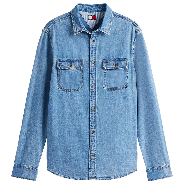 HOMBRE LS REGULAR DENIM SHIRT EXT 1A5