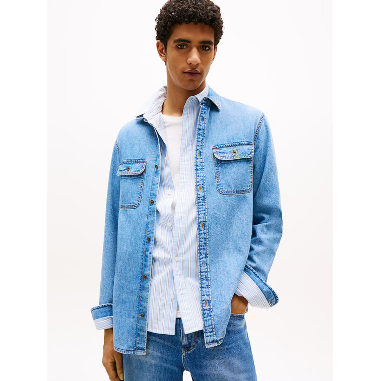 HOMBRE LS REGULAR DENIM SHIRT EXT 1A5