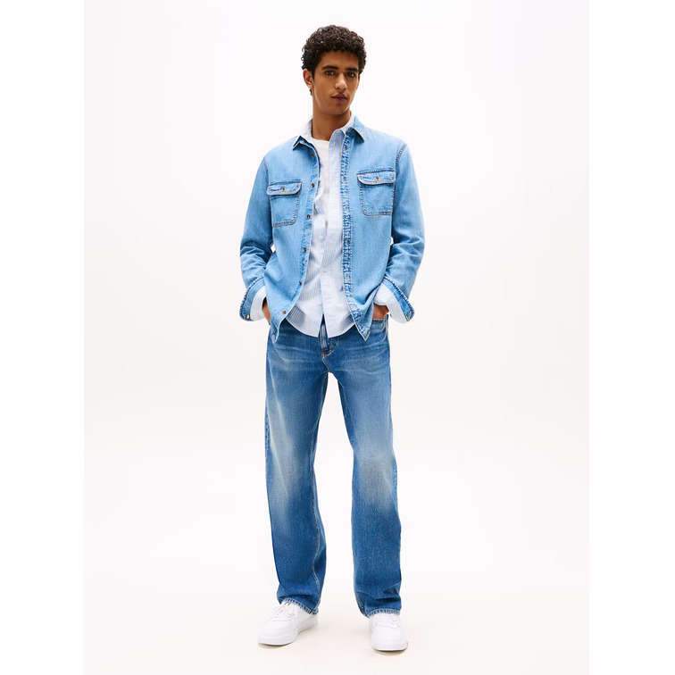 HOMBRE LS REGULAR DENIM SHIRT EXT 1A5