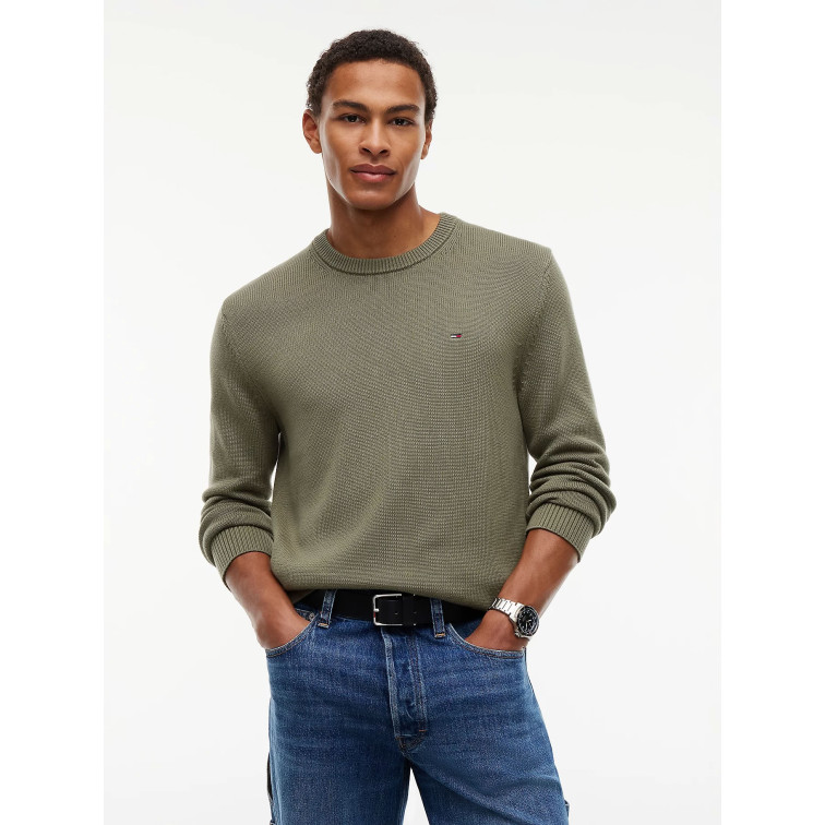 JERSEY HOMBRE  TOMMY HILFIGER TJM SLIM ESS SWEATER EXT