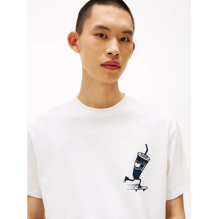 HOMBRE TJM RLX SKATER BACK GRAPHIC TE YBL