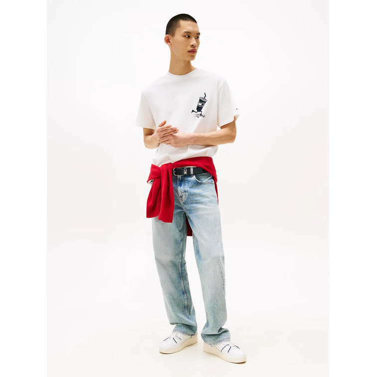 HOMBRE TJM RLX SKATER BACK GRAPHIC TE YBL