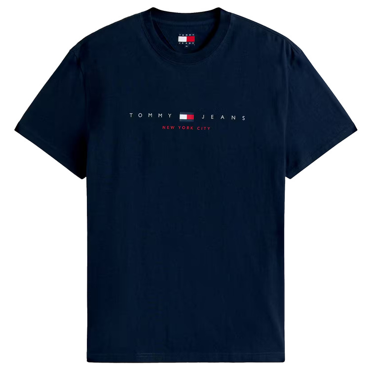 CAMISETA HOMBRE TOMMY JEANS LOGO LINEAL FIT REGULAR