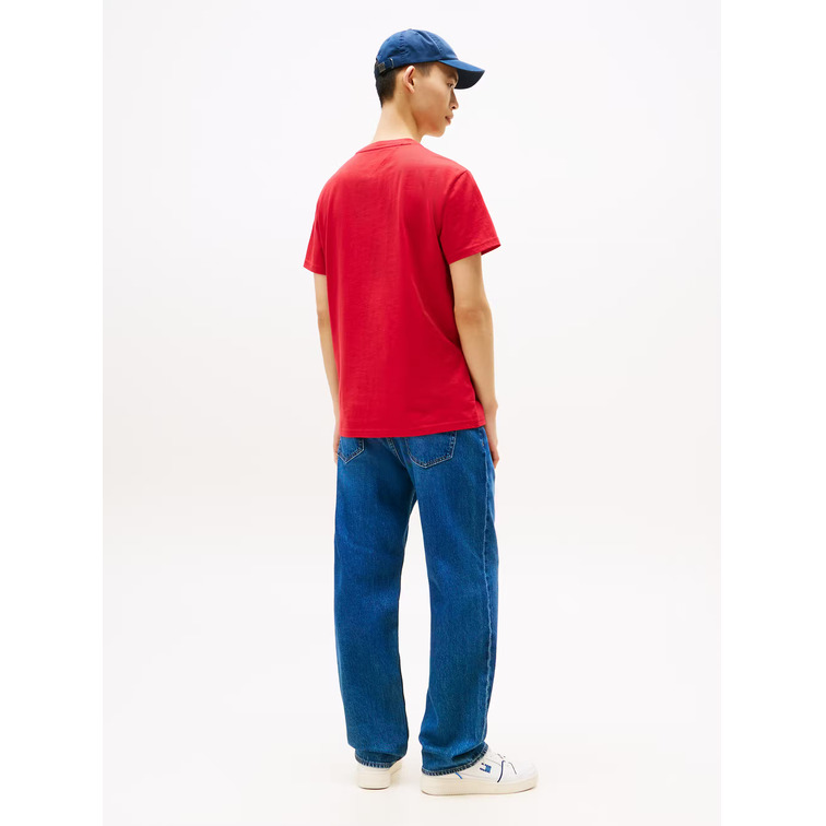 CAMISETA HOMBRE TOMMY JEANS LOGO LINEAL FIT REGULAR