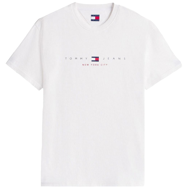 HOMBRE TJM REG FLAG LINEAR SS TEE EXT YBL