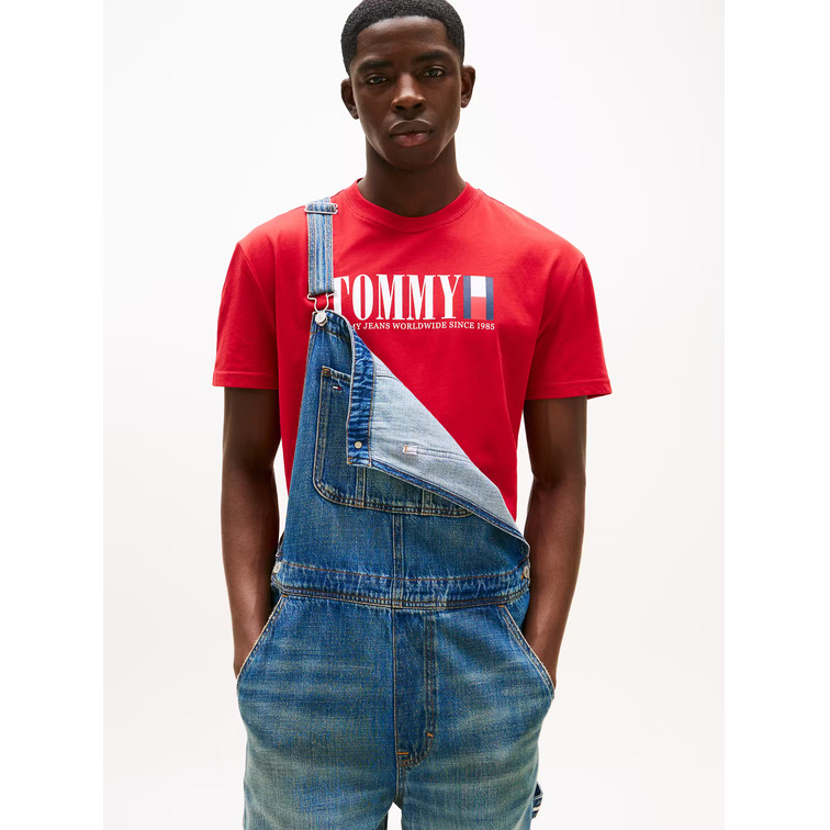 CAMISETA HOMBRE TOMMY JEANS CON LOGO