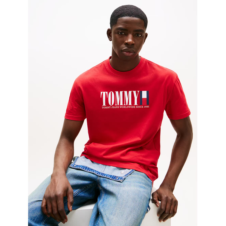 CAMISETA HOMBRE TOMMY JEANS CON LOGO