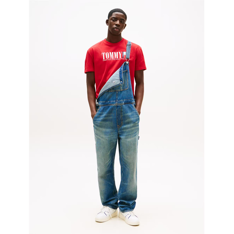 CAMISETA HOMBRE TOMMY JEANS CON LOGO