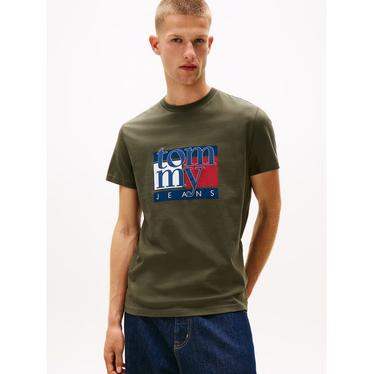 HOMBRE TJM SLIM RWB FLAG TEE EXT MRH