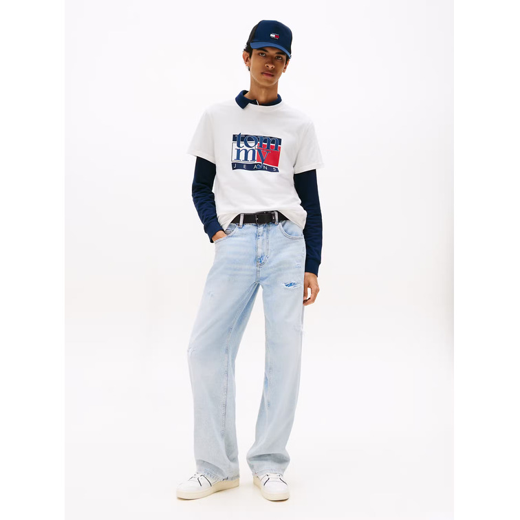 HOMBRE TJM SLIM RWB FLAG TEE EXT YBH