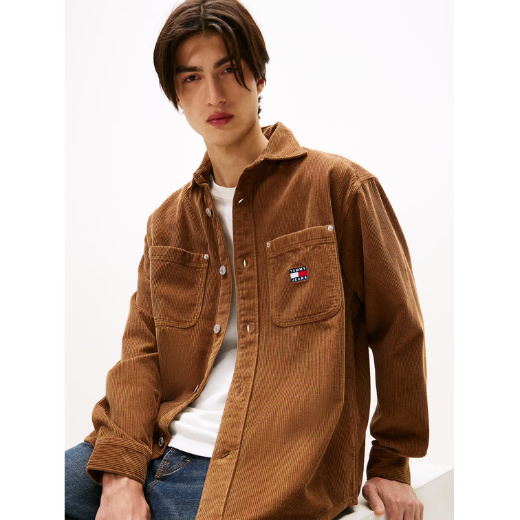 HOMBRE TJM RLX WASHED CORD SHIRT EXT GVP