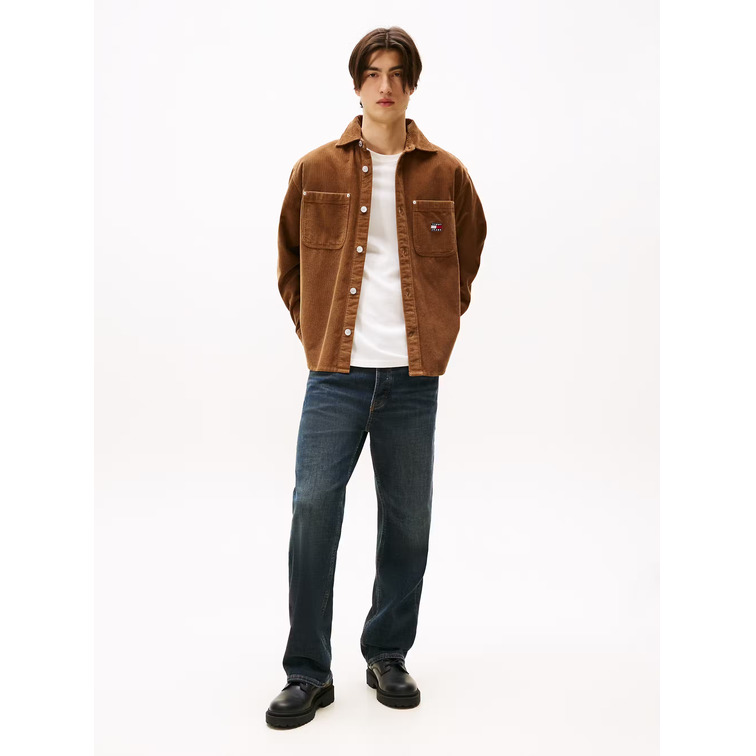 HOMBRE TJM RLX WASHED CORD SHIRT EXT GVP