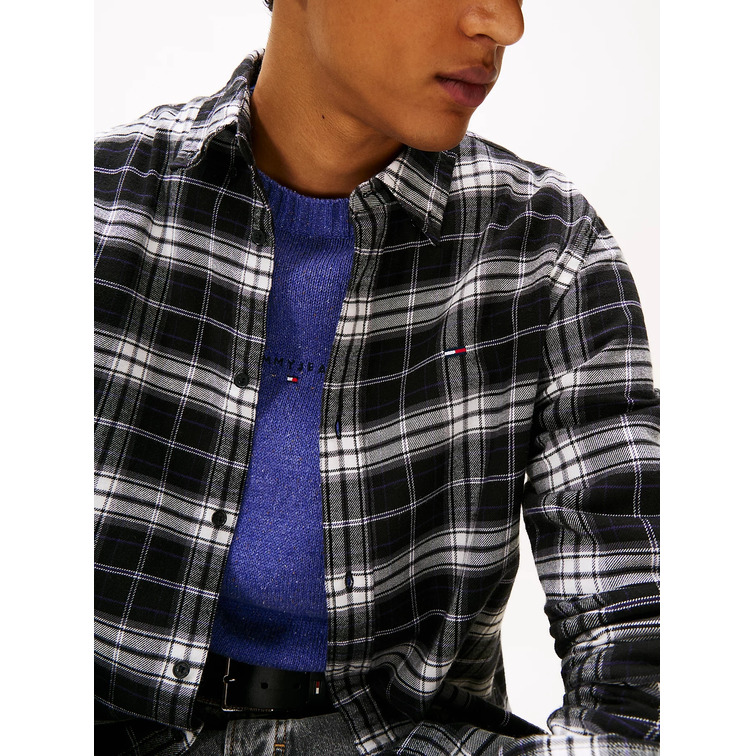 CAMISA HOMBRE  TOMMY HILFIGER TJM REG FLANNEL CHECK SHIRT EX