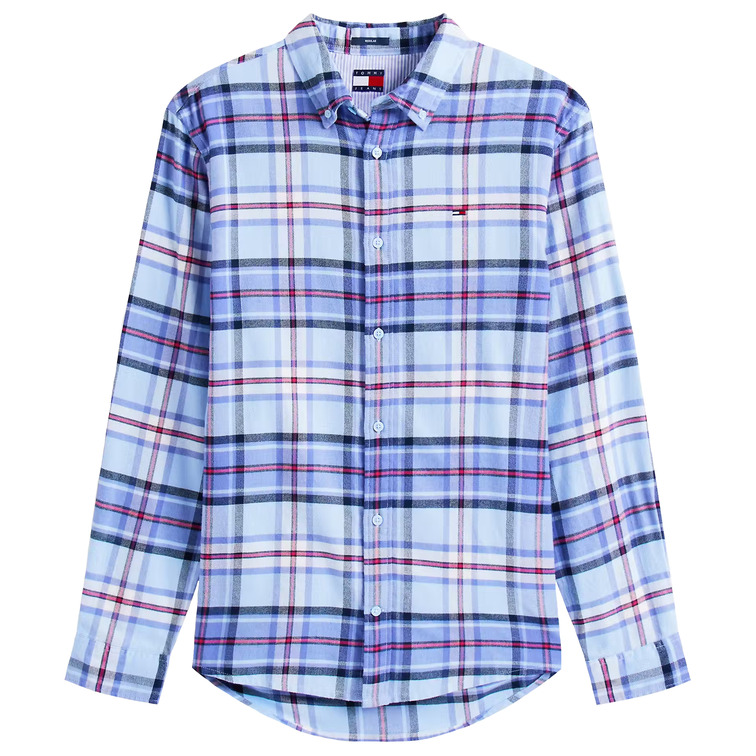 HOMBRE TJM REG FLANNEL CHECK SHIRT EX C1T