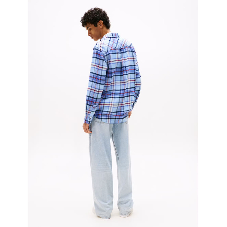 HOMBRE TJM REG FLANNEL CHECK SHIRT EX C1T