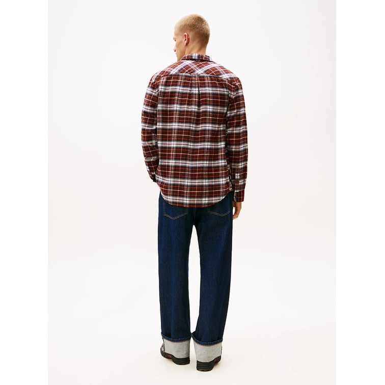 CAMISA HOMBRE  TOMMY HILFIGER TJM REG FLANNEL CHECK SHIRT EX