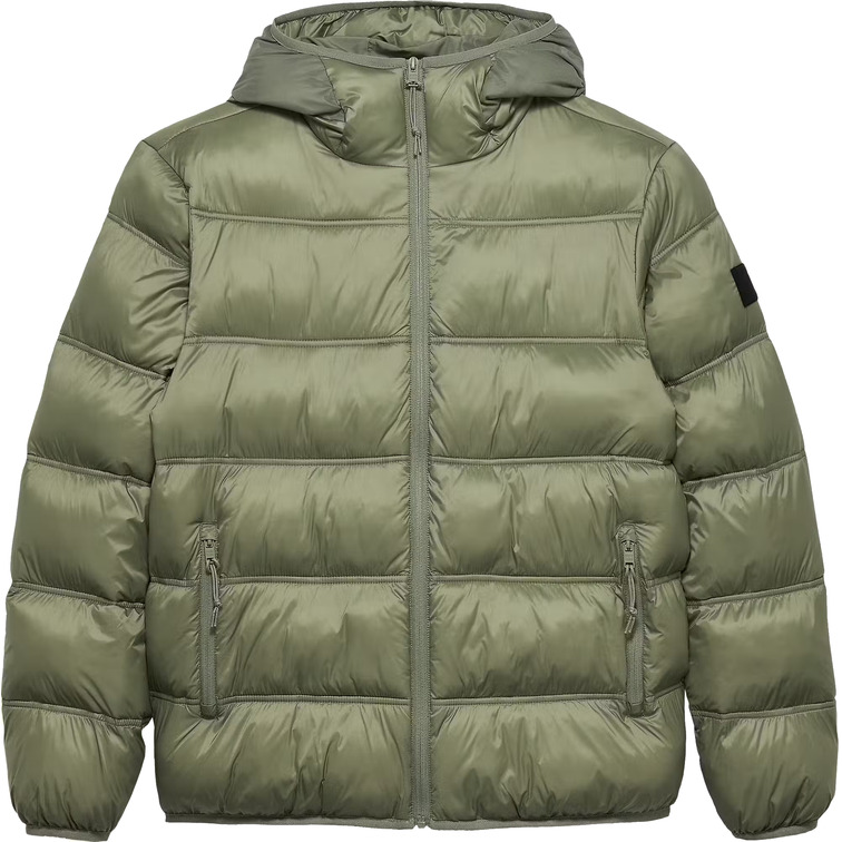 HOMBRE TJM HOODED LOGO PUFFER EXT M1L