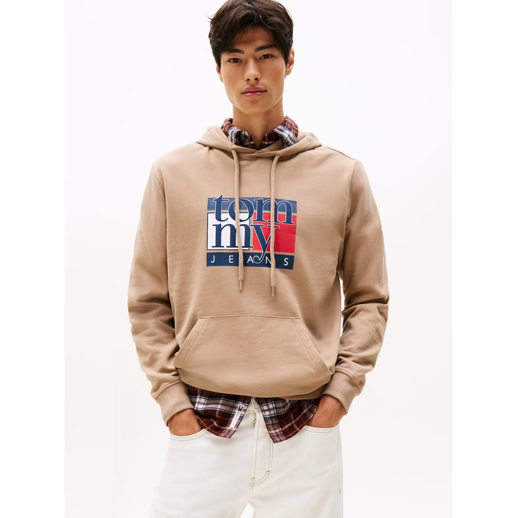 HOMBRE TJM REG RWB FLAG HOODIE EXT AFE