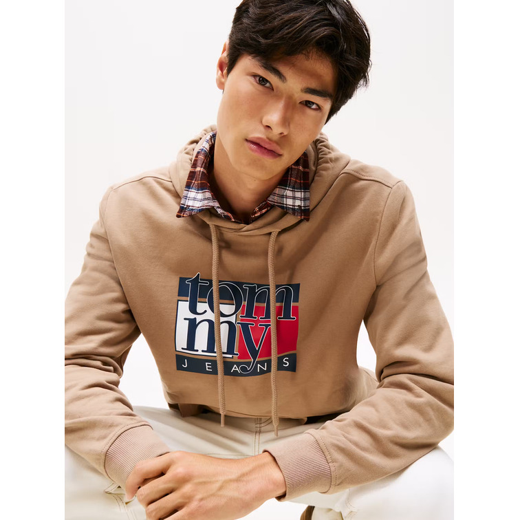 HOMBRE TJM REG RWB FLAG HOODIE EXT AFE