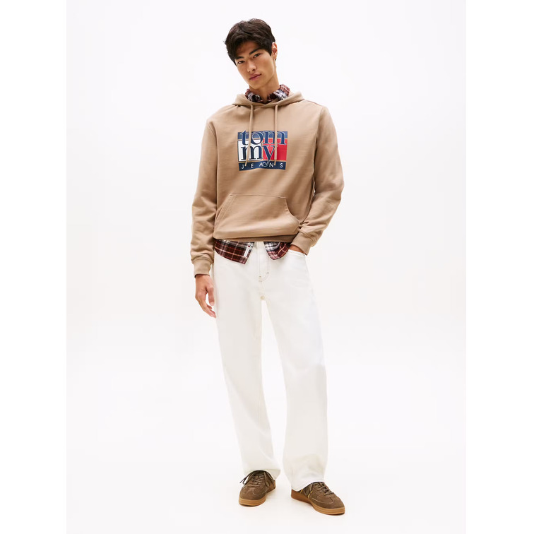 HOMBRE TJM REG RWB FLAG HOODIE EXT AFE
